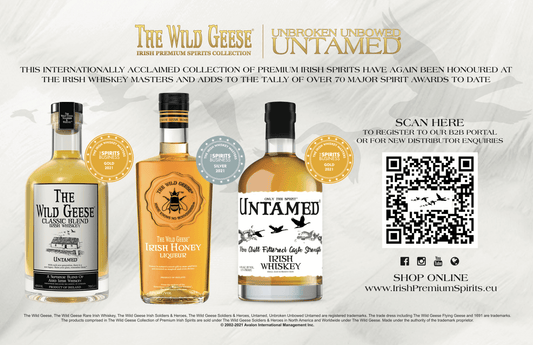 The Wild Geese Irish Whiskey Collection Honoured Again At 2021 Irish Whiskey Masters - The Wild Geese® Irish Premium Spirits Collection