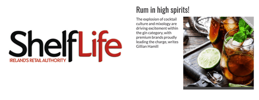 The Wild Geese® Rum Featured in ShelfLife.ie - The Wild Geese® Irish Premium Spirits Collection