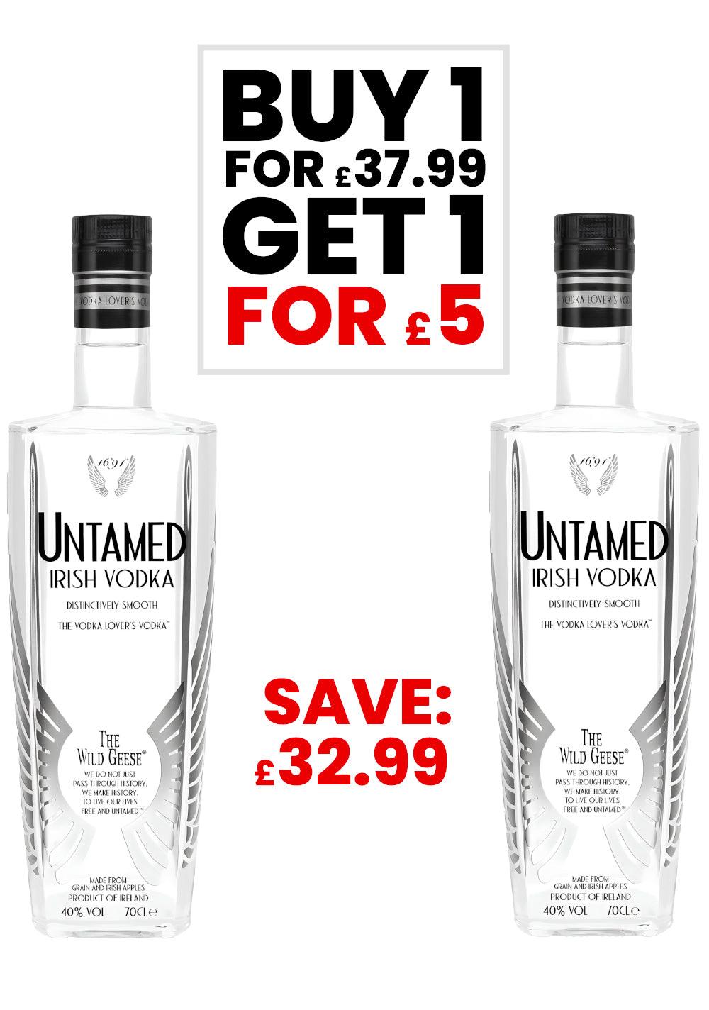 Buy One Vodka, Get One Vodka For £5 - The Wild Geese® Irish Premium Spirits Collection