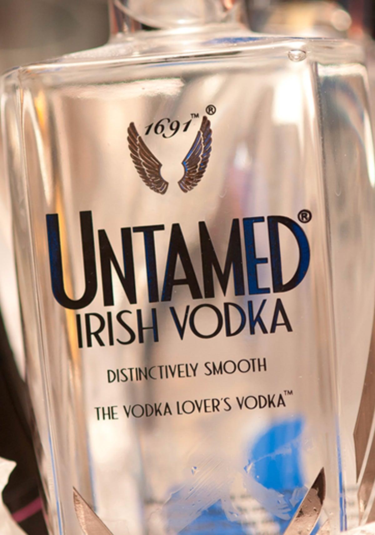 Untamed® Irish Vodka - 700mL, 40% Alc. - The Wild Geese® Irish Premium Spirits Collection