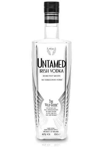 Untamed® Irish Vodka - 700mL, 40% Alc. - The Wild Geese® Irish Premium Spirits Collection